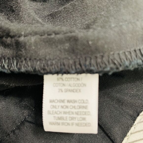 LOFT Shorts Women 6 Black The Riviera Short Side Slit 5" Inseam Preppy Vacation - Picture 5 of 10